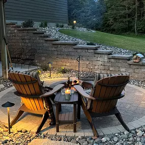 Upgrade your outdoor hearth with Richbergs Landscape's premium fireplace pavers. Enhance your gatherings with style and durability. Ready to redefine coziness? Contact us now!