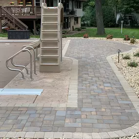 Transform ordinary walkways into elegant paths with Richbergs Landscape's premium pavers. Add both charm and functionality to your landscape. Contact us today to learn more!