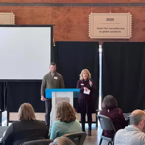 What a great member luncheon! Thank you Midway Chamber of Commerce and Minnesota State Fair - History & Heritage Center for hosting us! Professor David Schultz is a great speaker!