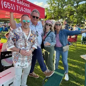 Thank you Excelsior Morning Rotary Club for putting on another great concert! The team had a blast and it was great to see so many familiar faces!✌️???? Chad Babcock State Farm sponsors Concert in Commons and it happened to be his birthday!