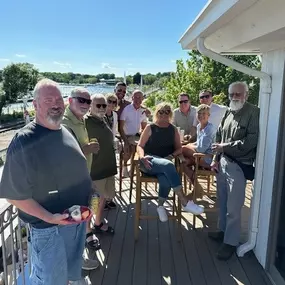 Just a little taste of what’s to come! Counting down the days until we can soak up the sun on the deck with this fantastic group!