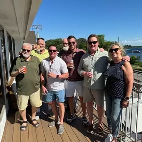 Just a little taste of what’s to come! Counting down the days until we can soak up the sun on the deck with this fantastic group!