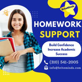 Homework Support In-Person or Online