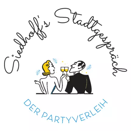 Logotipo de Siedhoff’s Stadtgespräche der Partyverleih