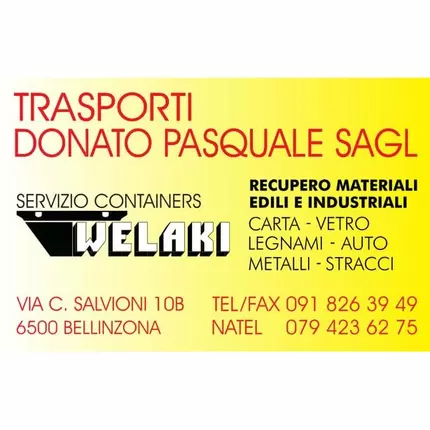 Logo van TRASPORTI DONATO PASQUALE Sagl.