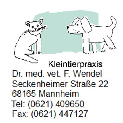 Logo van Kleintierpraxis Wendel | Inh. Dr. Fabian Wendel