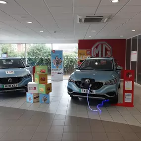 MG Showroom in Derby