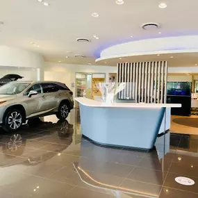 Lexus Teesside Inside