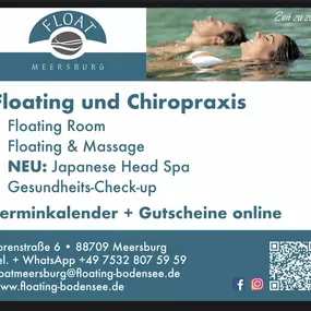 Bild von Float und Chiro Praxis Meersburg