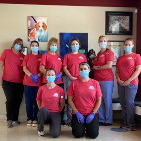The caring and experienced team at VCA Devotion Animal Hospital!