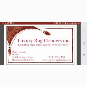 Bild von Luxury Rug Cleaners INC.