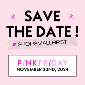 Join us for Pink Friday, a nationwide annual celebration supporting small, local businesses. Snack on treats and receive a free gift with purchase. Come see us and explore what Downtown Muskogee has to offer!