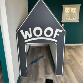 Construction of our Exit Kennel