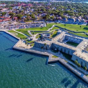 Visit historic national monuments such as Castillo de San Marcos