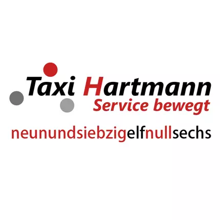 Logo de Taxi Hartmann - neunundsiebzigelfnullsechs