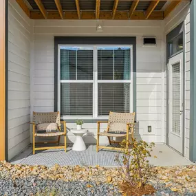 Front porch of a house