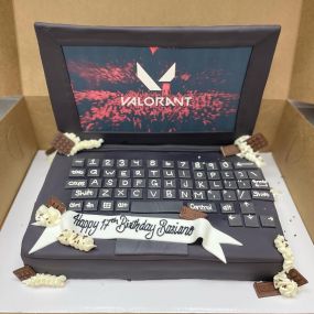 Laptop Cake