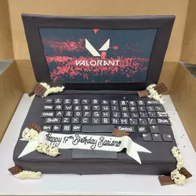 Laptop Cake