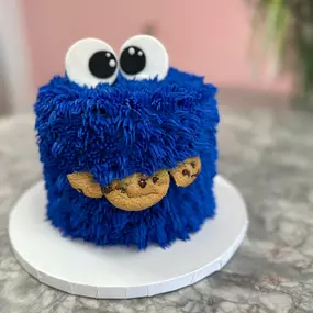 Cookie Monster Cake