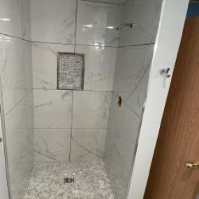 Shower Door installation in Mill Creek, WA