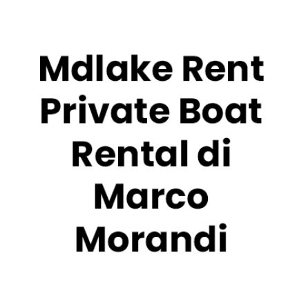 Logo de Mdlake Rent Private Boat Rental