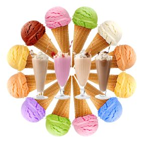 32 varieties of ice cream, milkshakes & floats at Denville Dog & Ice Cream