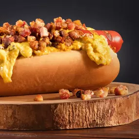 BACON CHILLI CHEESE DOG in Denville