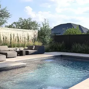 Pool for small backyard