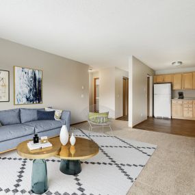 Living Room at Pebblebrook Court