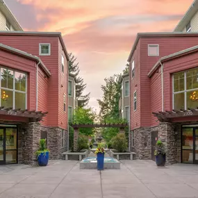 Courtyard at Delano