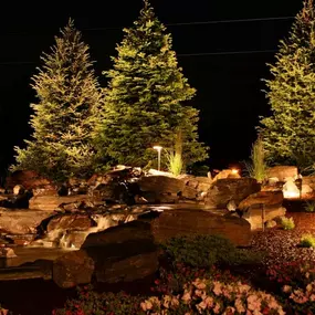 Exterior lighting will allow you to enjoy your custom landscaping at all hours of the day and night. A well-designed layout will also provide added safety and security by illuminating the darker areas around your property. Contact us today.