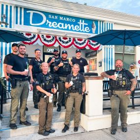 Jacksonville Ice Cream San Marco Dreamette located at 1905 Hendricks Ave., Jacksonville, FL 32207 serves a group of law enforcement officials