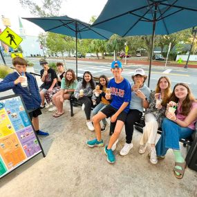 Jacksonville Ice Cream San Marco Dreamette located at 1905 Hendricks Ave., Jacksonville, FL 32207 serves a group of school children from Duval County Schools