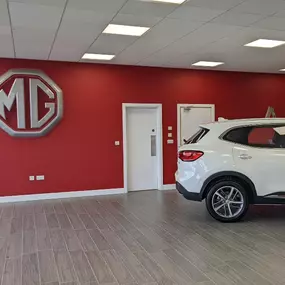 MG Showroom in Doncaster