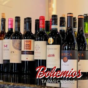 Bohemios Tapas Cuisine St Pete Fine Wine Selection
