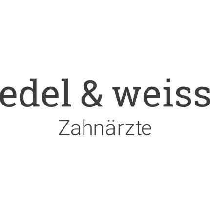 Logotyp från edel & weiss Kieferorthopädie - Dr. Johanna Herzog M.Sc