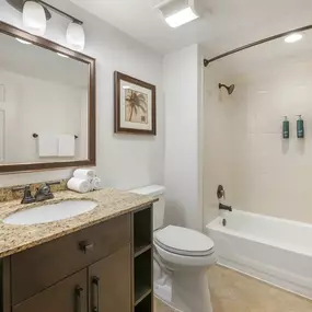 Guest room bath