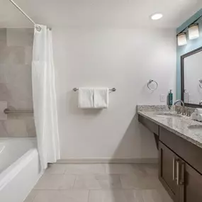 Guest room bath