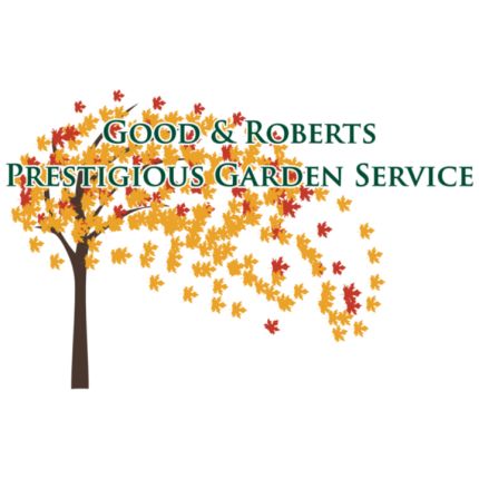 Logotyp från Good & Roberts prestigious Gardens Service