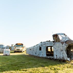 Welcome to the High Rise Arena. Our biggest and most popular arena is packed with epic obstacles and hideouts like a bus and an airplane, making it the ultimate spot for an action-packed day.