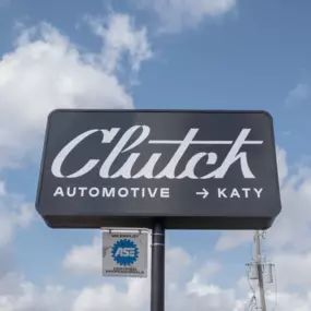 Clutch Automotive Katy signage