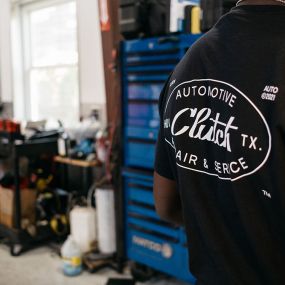 car mechanic and tools