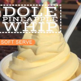Denville Ice Cream, try our Dole Pineapple Whip, Soft Serve