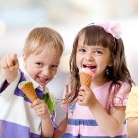 Kids Always Enjoy Eating Ice Cream at Denville Ice Cream