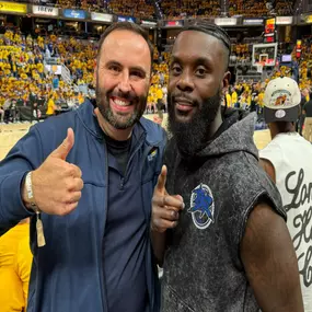 Kyle Hale - State Farm Insurance Agency at the Pacer's Game