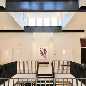 Interior of the building