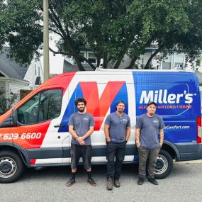 For over 40 years, Miller’s has remained a powerful presence in the Hampton Roads community. From our initial start as a simple oil company to our growth as one of the area’s leading heating, cooling, IAQ and plumbing businesses, we’ve thrived because our customers trust our knowledge, honesty, reliability and professionalism.