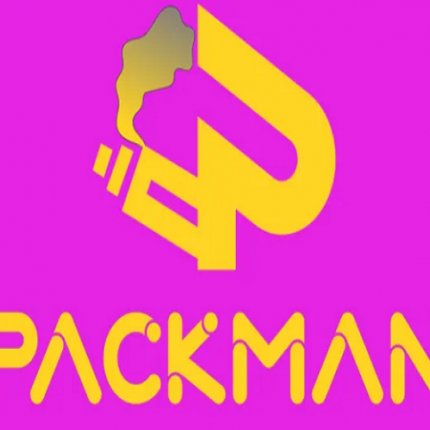 Logotipo de packman vapes UK