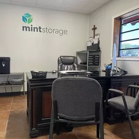 Indoor storage units off Texas State Highway 110