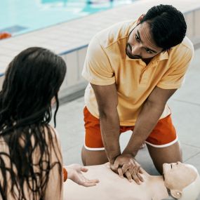 We help participants achieve recertification in Lifeguard Training without having to take the full content course. This review course includes First Aid and CPR/AED for the Professional Rescuer.